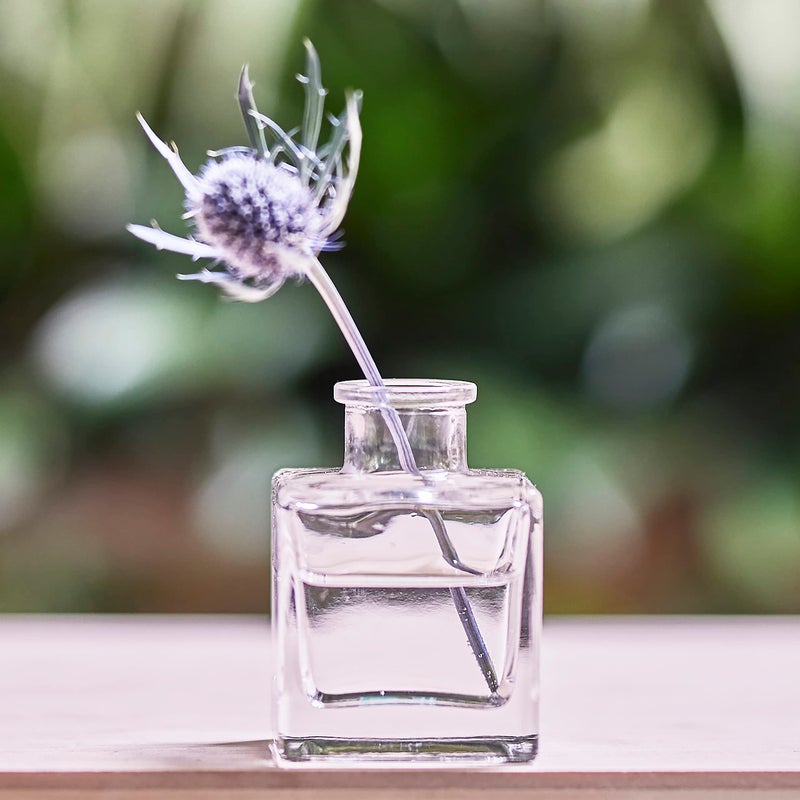 CHIVE â€˜Loftâ€™ Small Mini Flower Vases - Clear Glass Bud Vases, Set of 10 - Cute Vintage Rustic Centerpieces for Wedding, Events & Home - Premium Quality, Designed to Last - Image 4